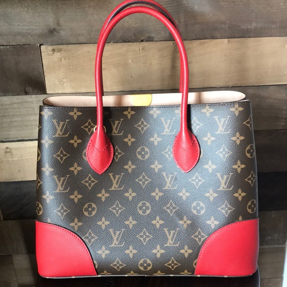Louis Vuitton Flandrin Monogram Tote Cherry Bag - Picture 3 of 7